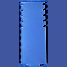 PLACA  GARGANTILLA para base EXP BJ 724 y EXP BJ 725. 5 unds.<br>Medidas: 80 x 200 mm<br>